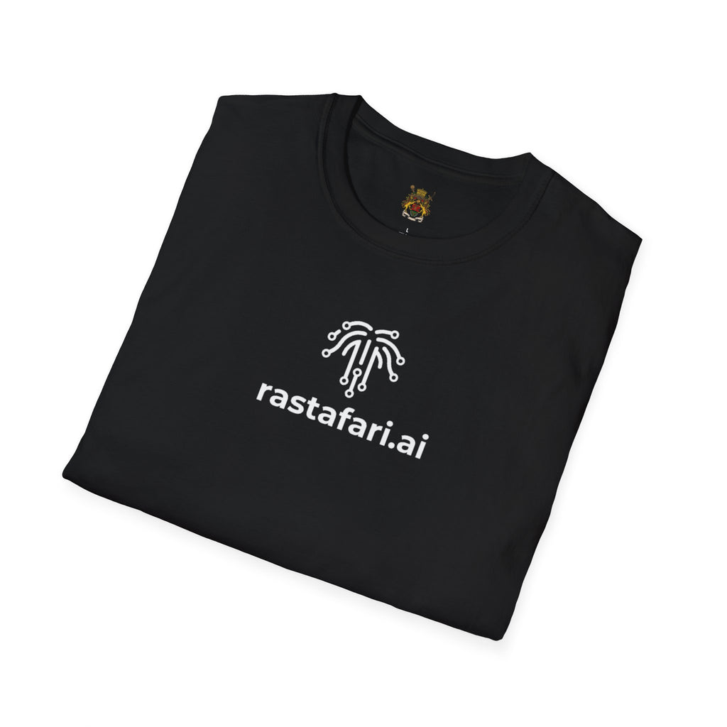 Rastafari.ai Logo T-Shirt — Vibrant Reggae-Inspired Tech Tee
