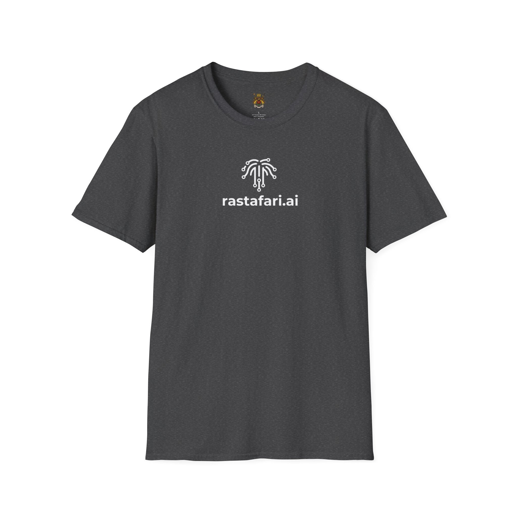 Rastafari.ai Logo T-Shirt — Vibrant Reggae-Inspired Tech Tee