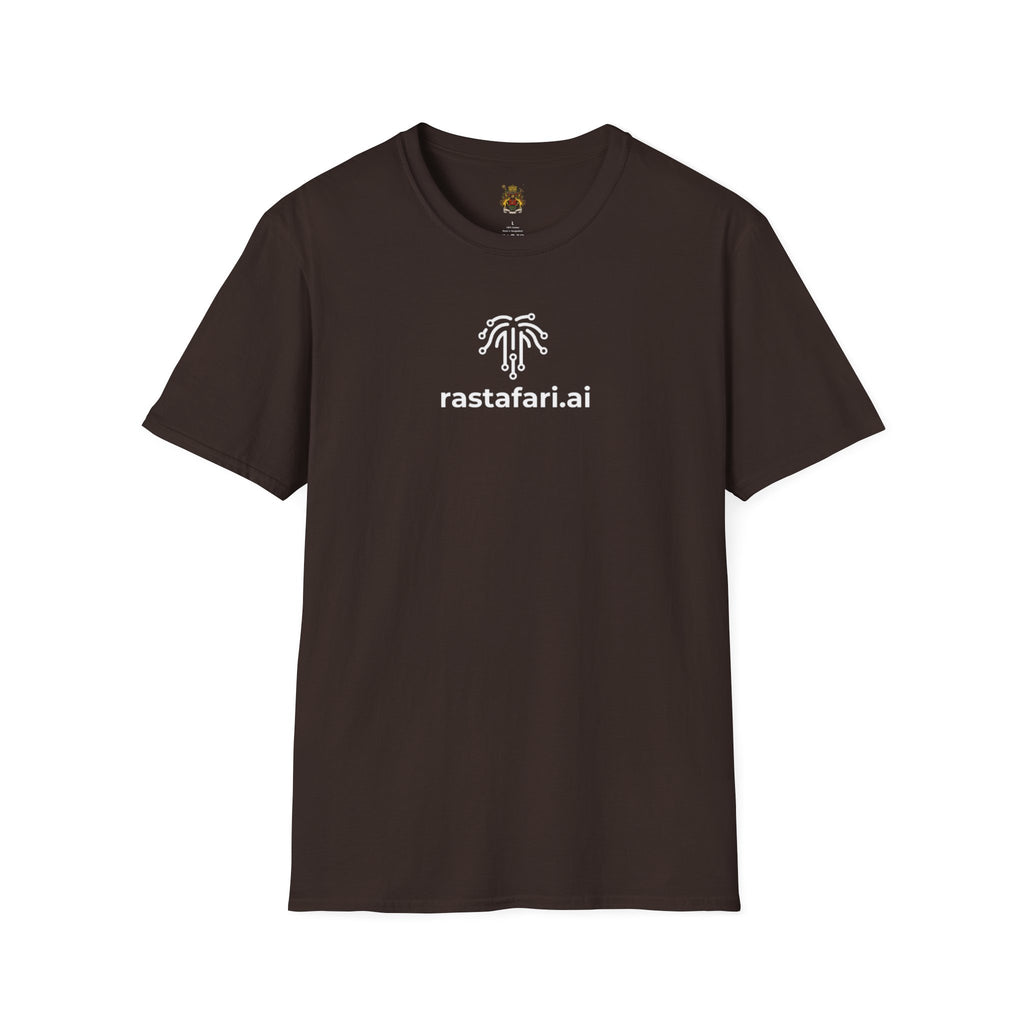 Rastafari.ai Logo T-Shirt — Vibrant Reggae-Inspired Tech Tee