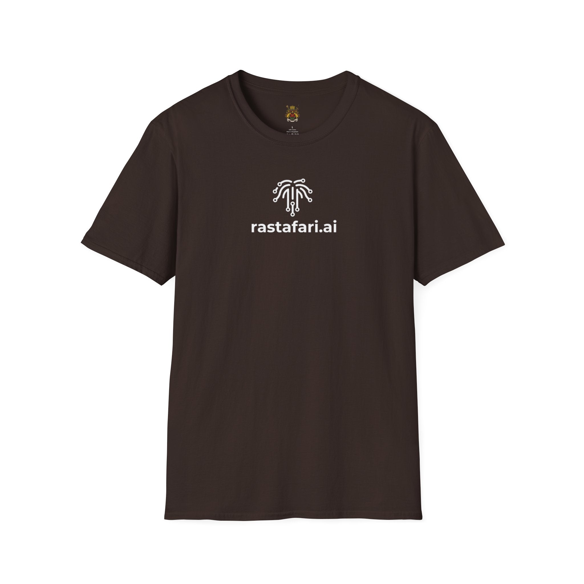 Rastafari.ai Logo T-Shirt — Vibrant Reggae-Inspired Tech Tee