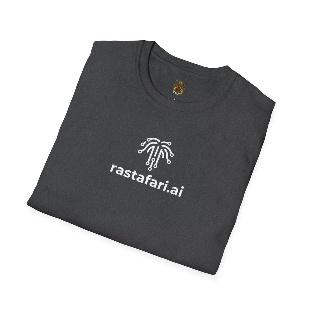 Rastafari.ai Logo T-Shirt — Vibrant Reggae-Inspired Tech Tee