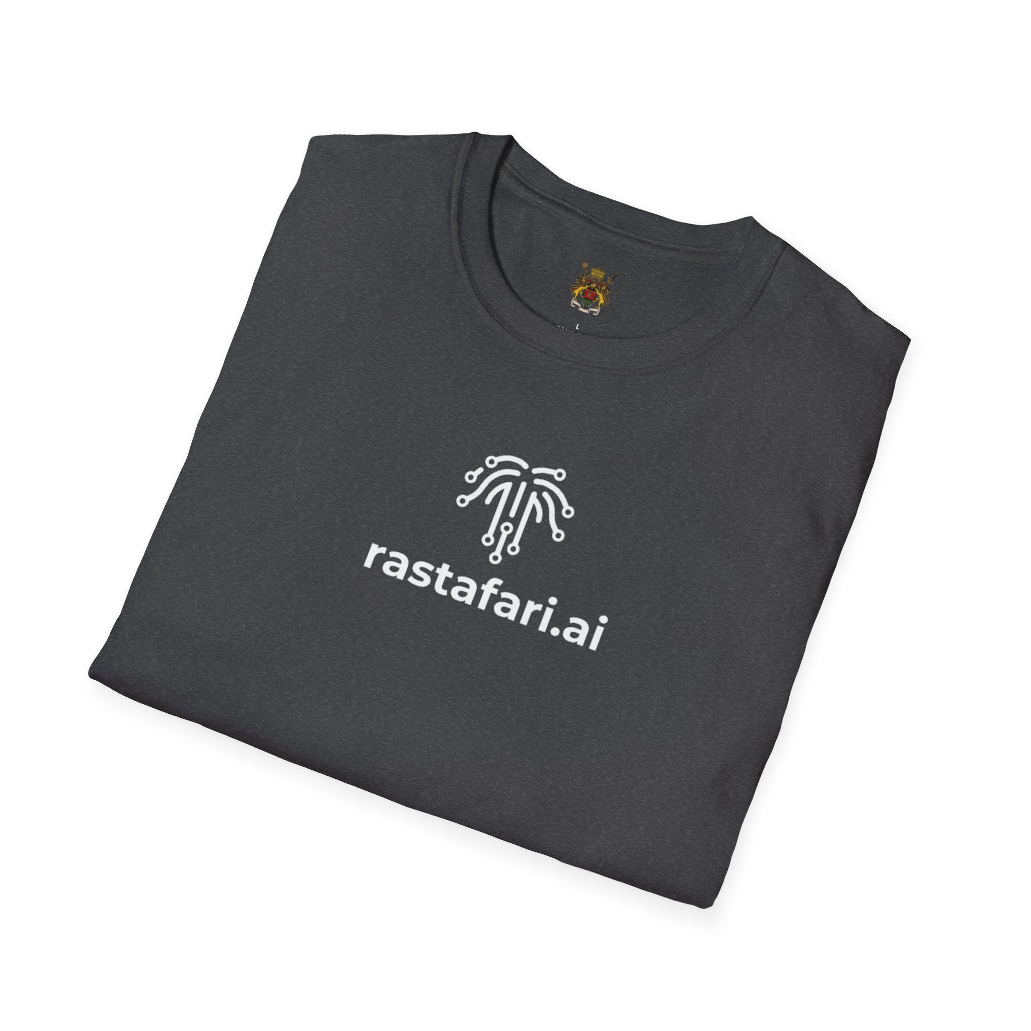 Rastafari.ai Logo T-Shirt — Vibrant Reggae-Inspired Tech Tee