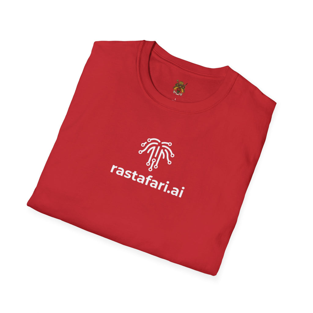 Rastafari.ai Logo T-Shirt — Vibrant Reggae-Inspired Tech Tee