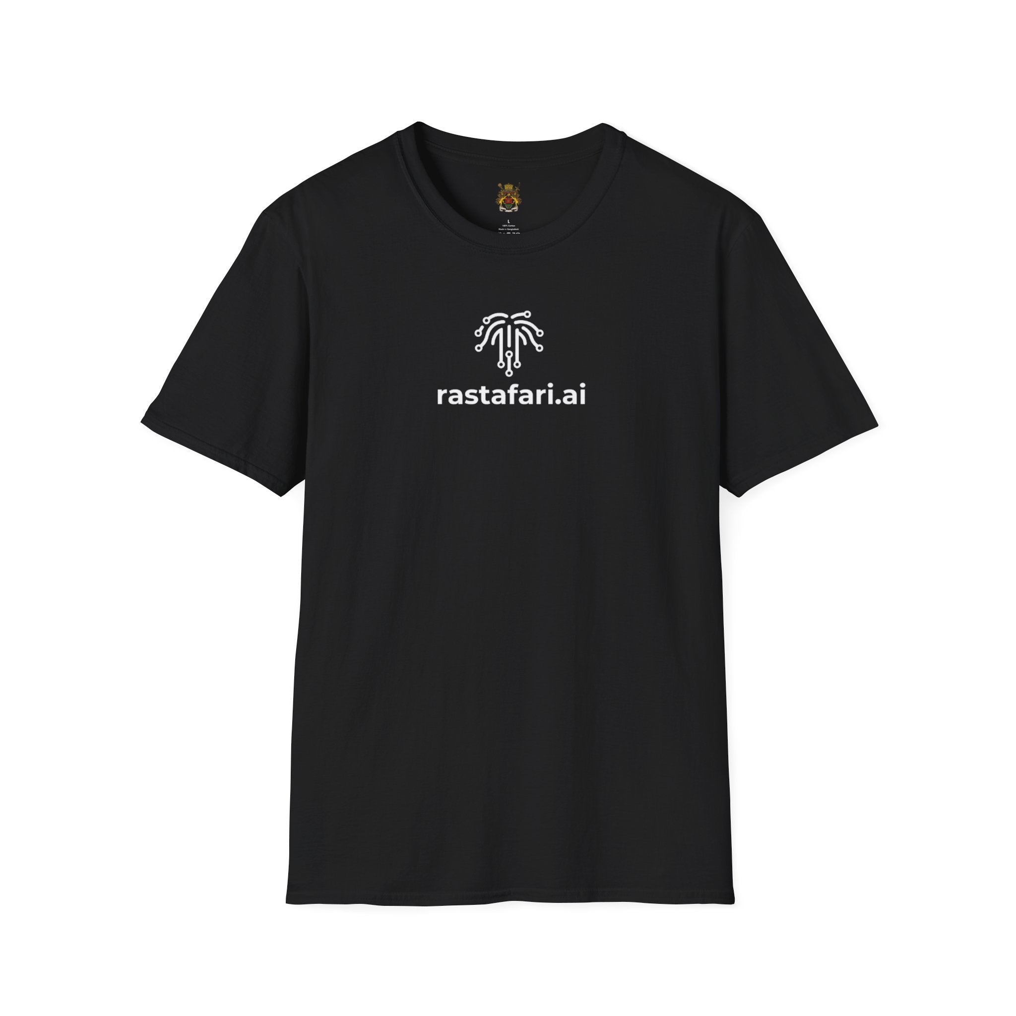 Rastafari.ai Logo T-Shirt — Vibrant Reggae-Inspired Tech Tee