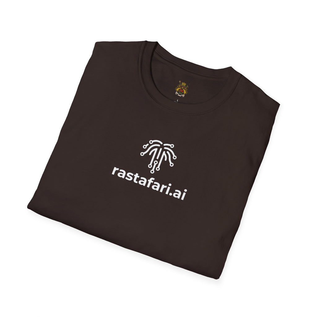 Rastafari.ai Logo T-Shirt — Vibrant Reggae-Inspired Tech Tee