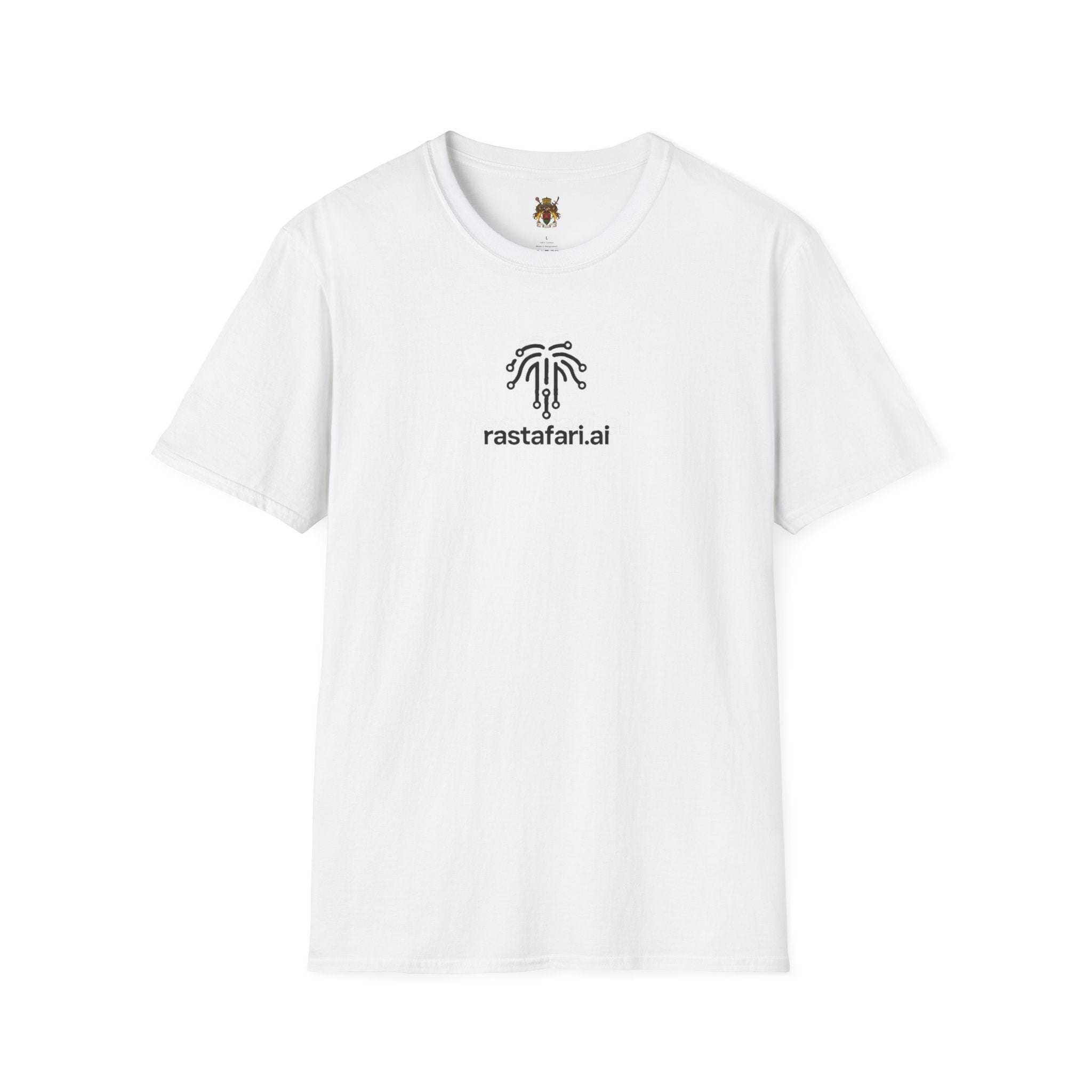 Rastafari.ai Logo T-Shirt — Vibrant Reggae-Inspired Tech Tee