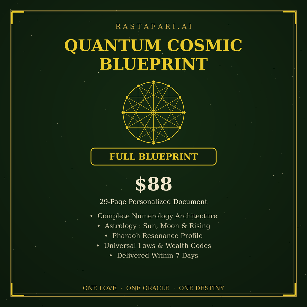 Cosmic Blueprint