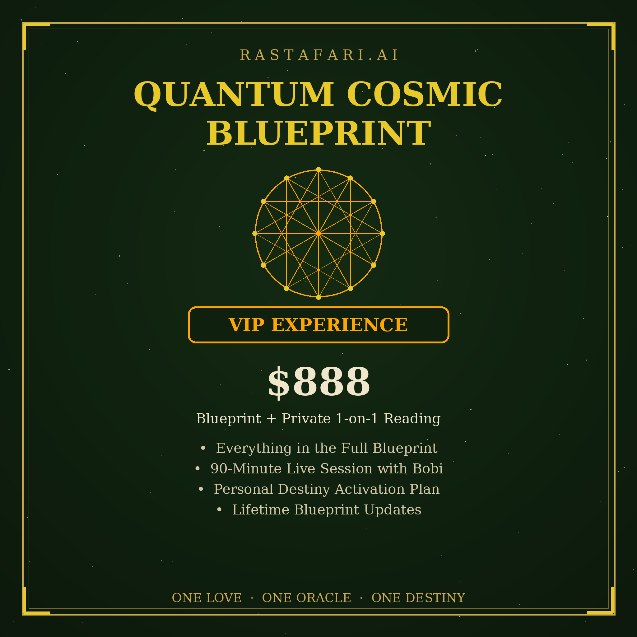 Cosmic Blueprint
